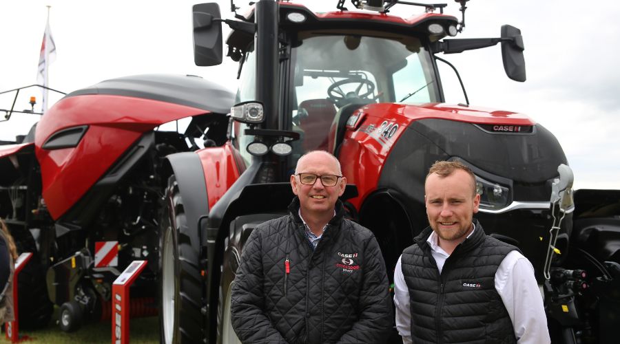 Ed Perry Case IH Axial Flow red