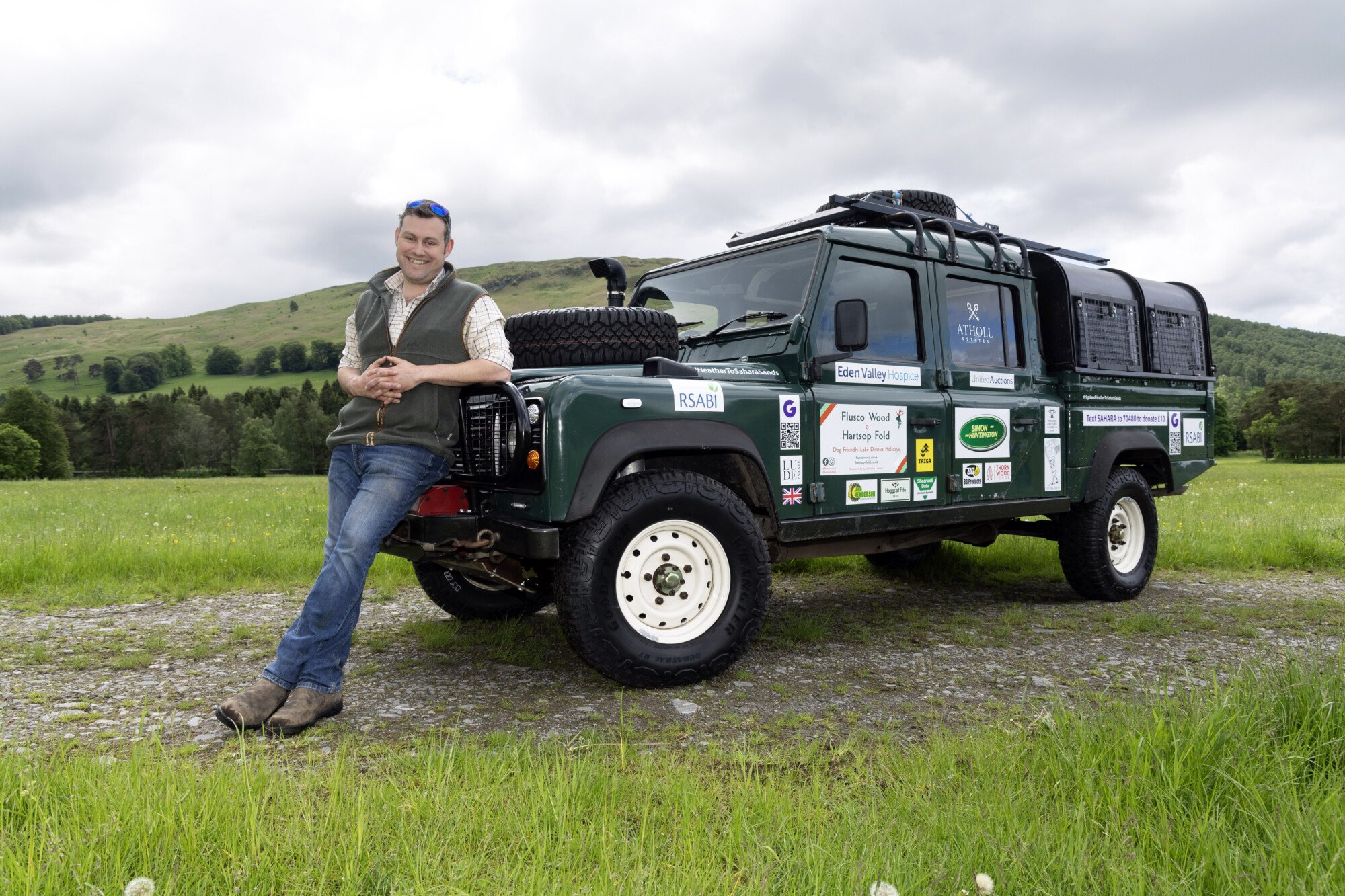 Hugh will drive 5000-mile from Scotland to Sahara – Farmers Guide