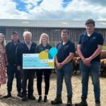 Bettws Hall Farms raised £1,000 through its farm tours, showcasing 400 single suckle cows, breeding stock of cattle and 800 NZ highlander ewes. 