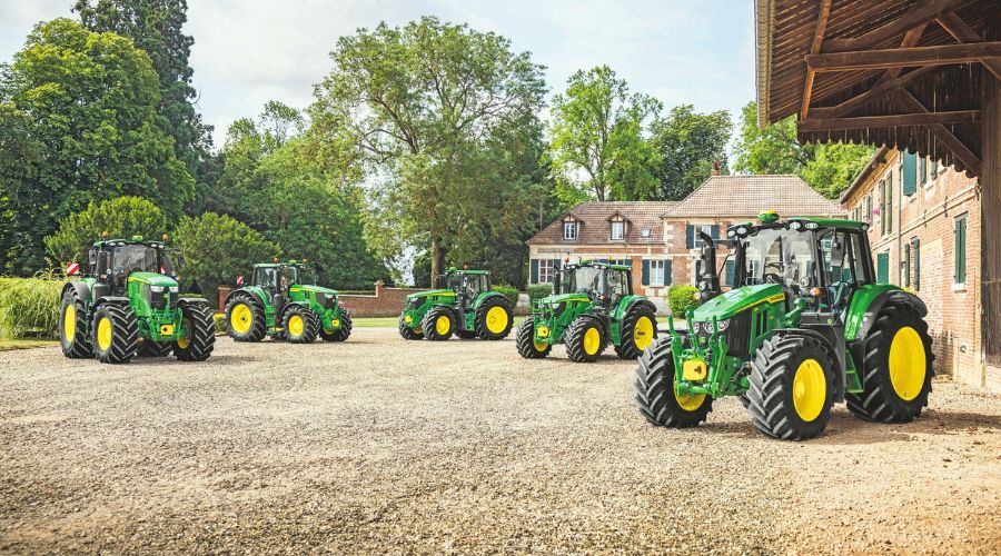 John Deere has just announced the introduction of the new 6M tractor series with a significantly expanded model line-up. 