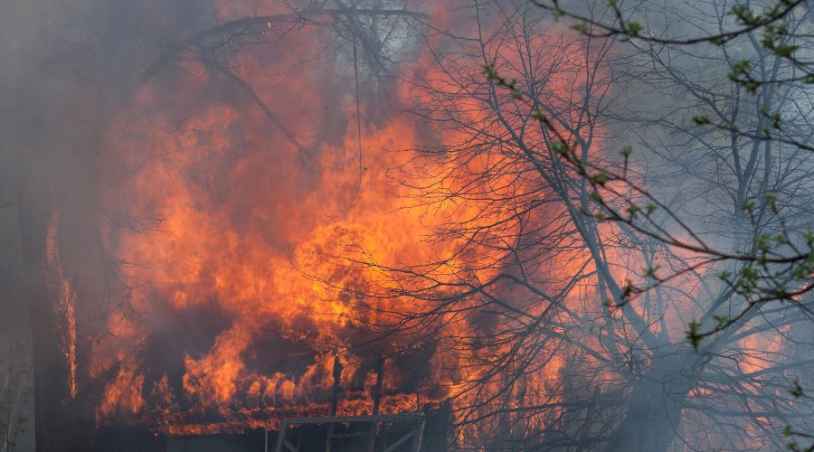 Firefighters from Shropshire Fire and Rescue Service tackled two tractor fires in the space of just a few weeks. 