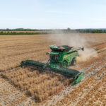 John Deere combine