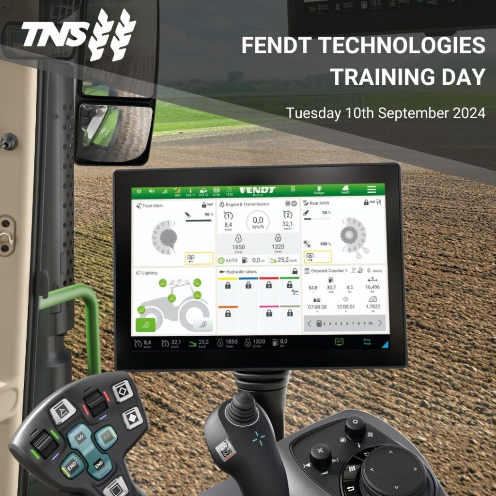 Fendt Technologies Training Day event on farm machinery website