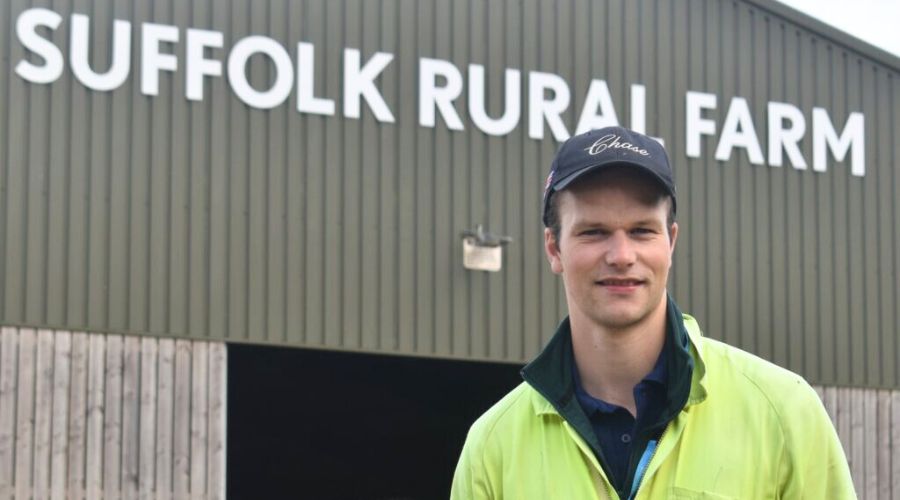 Suffolk Rural College has announced the appointment of a new farm manager, Toby Greenhalgh, from Brandeston in Suffolk.