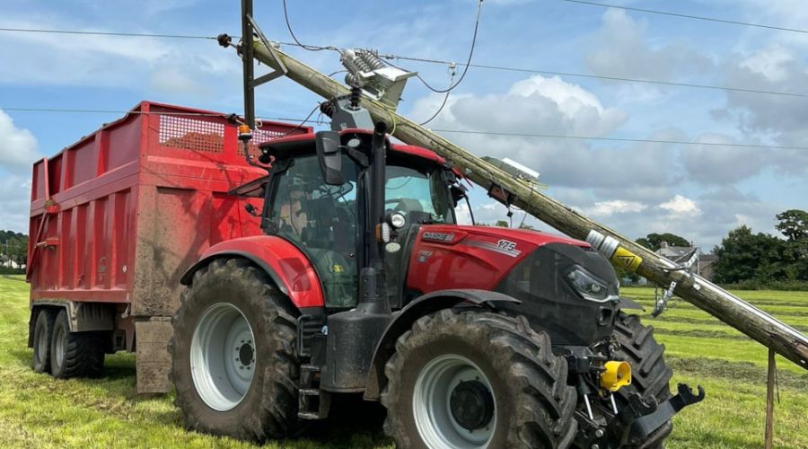 A Lancashire farmer crashed into an electricity pole. It is just one of seven separate incidents reported to Electricity North West.