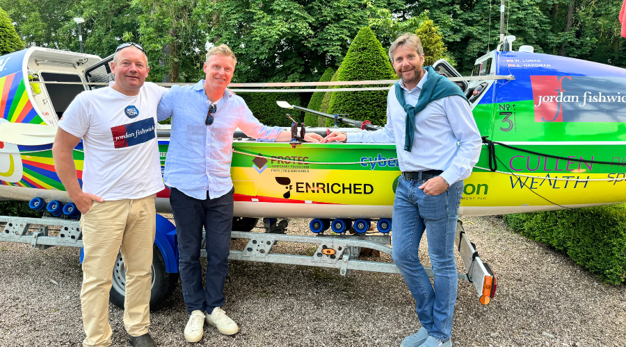 Enriched Eggs announced its sponsorship of two athletes, William Lomas and Adam Hardman, as they prepare to row across Atlantic Ocean.  