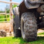 A Lancashire farmer Neil Greenwood hogtied two men who trespassed on his land to a quad bike and drove them to a police station. 