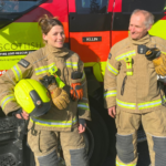 The father-and-daughter duo has made a video with RSABI talking about their shared love of farming and the fire service.