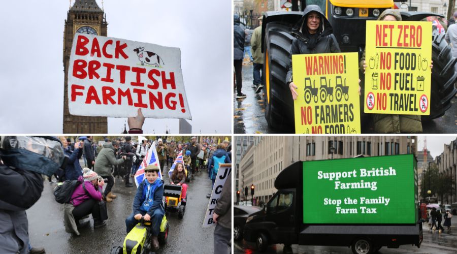 Yesterday British farmers hit London’s streets to speak out about the consequences changes to the inheritance tax will bring to family farms.