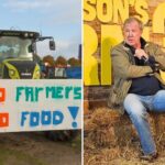 Jeremy Clarkson will join other farmers at the rally in London on 19th November to protest against changes to inheritance tax.