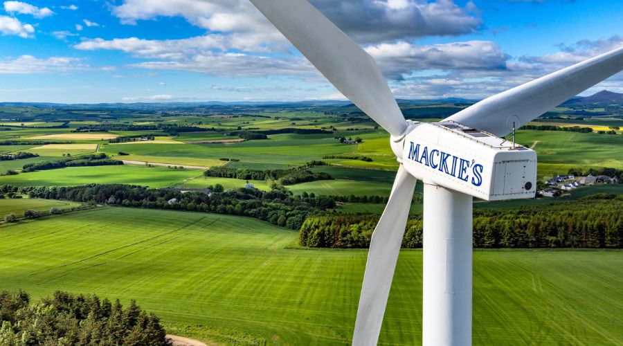 An Aberdeenshire-based ice cream producer, Mackie’s of Scotland, is celebrating its most successful year, hitting the renewable energy record. 