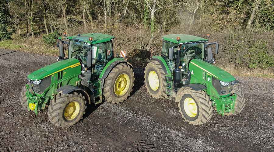 John Deere 6R tractors