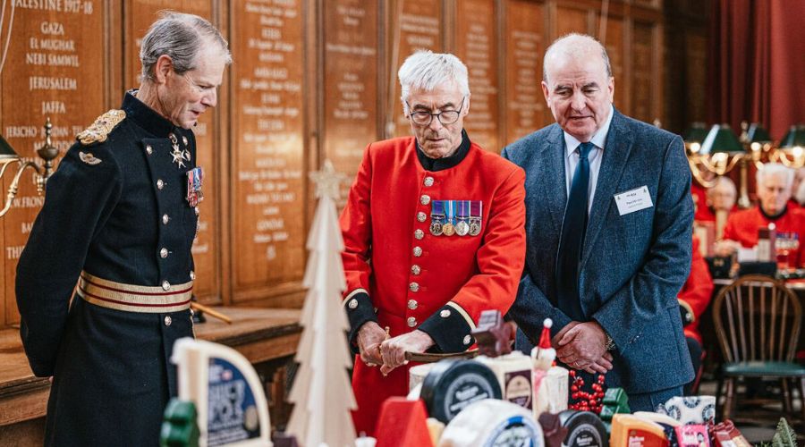 Kicking off this year’s Christmas festivities, the Annual Ceremony of the Christmas Cheeses took place this week.