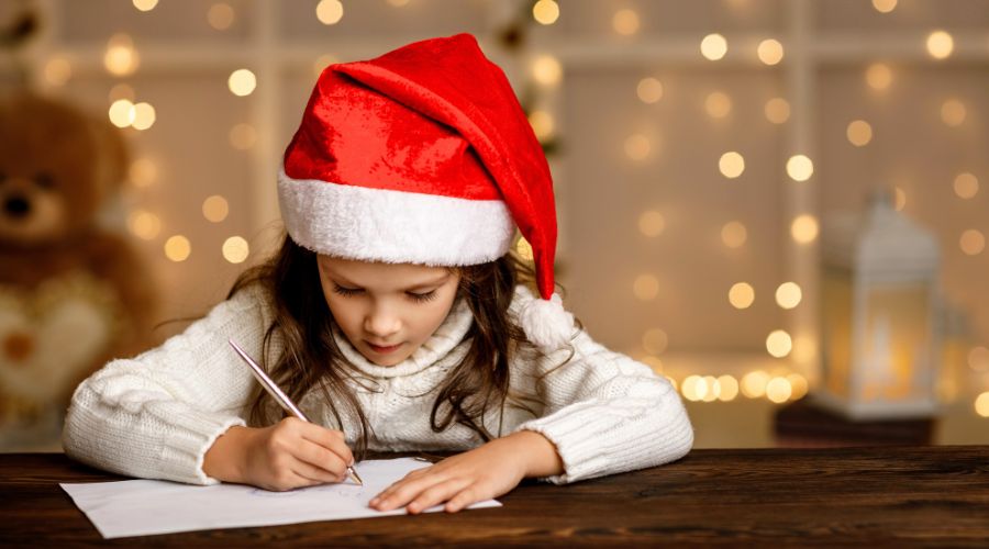 Save British Farming asked children to write a letter to Sir Keir Starmer as well as Santa about their wishes for British farming.