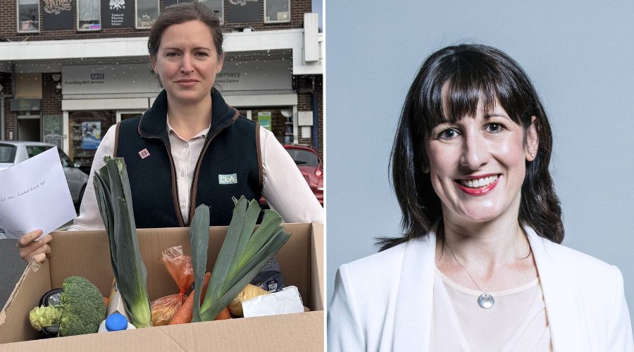 CLA has delivered a selection of traditional Christmas food staples, produced and procured in Yorkshire, to Chancellor Rachel Reeves.