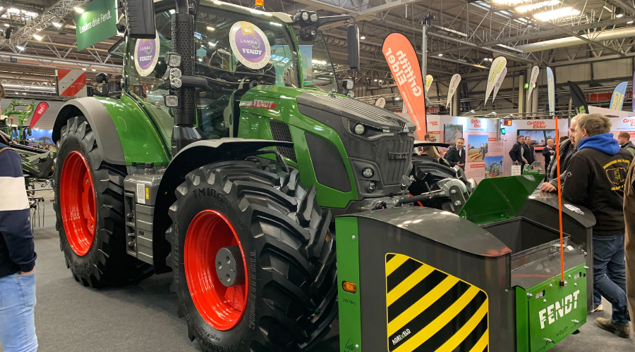 Fendt's 600 Series Vario tractor,JCB Agriculture's TM280 compact telescopic wheel loader and CaseIH's AF10 Combine won at LAMMA 2025.