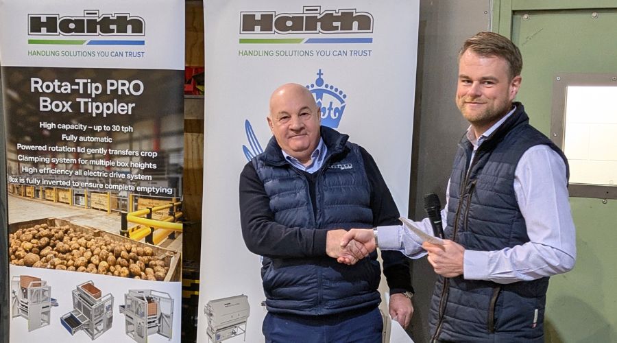 Haith, the UK's manufacturer of vegetable handling machinery, has announced the retirement of Mick Haith after 47 years with the company.