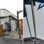 The 37-year-old man from Bursledon had been helping his friend repair a fire-damaged storage barn at Dodwell Farm Limited on Pylands Lane.