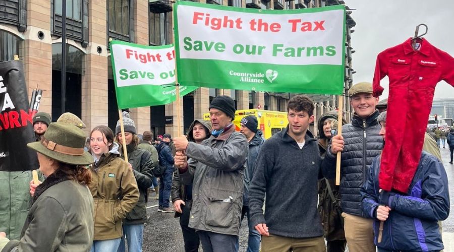 Thirty town halls across the country have openly rebelled against the family farm tax, Countryside Alliance said.