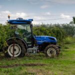 New Holland tractor in