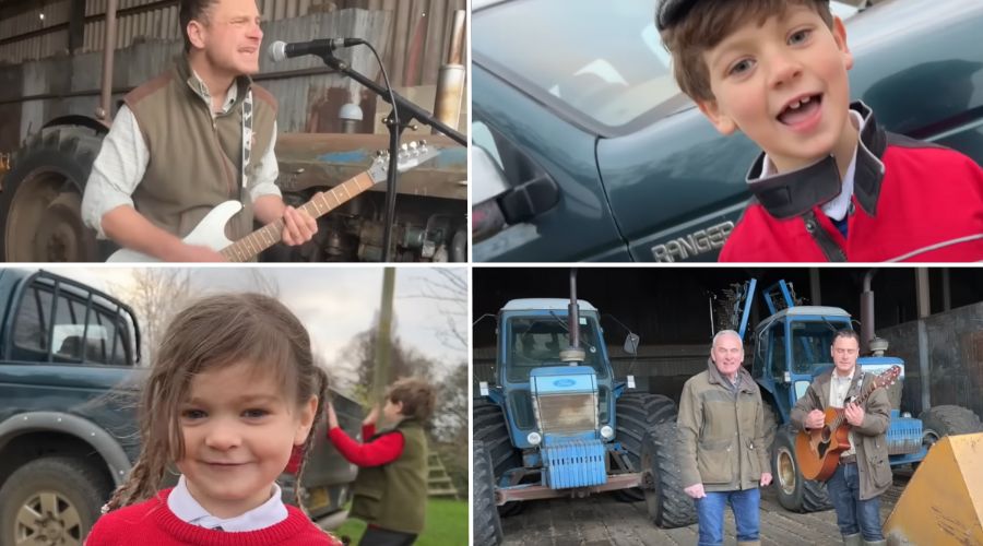 Farmer Nick Tarry shows his dissatisfaction with changes to inheritance tax by releasing ‘Back off Starmer — I wanna be a farmer’ song.