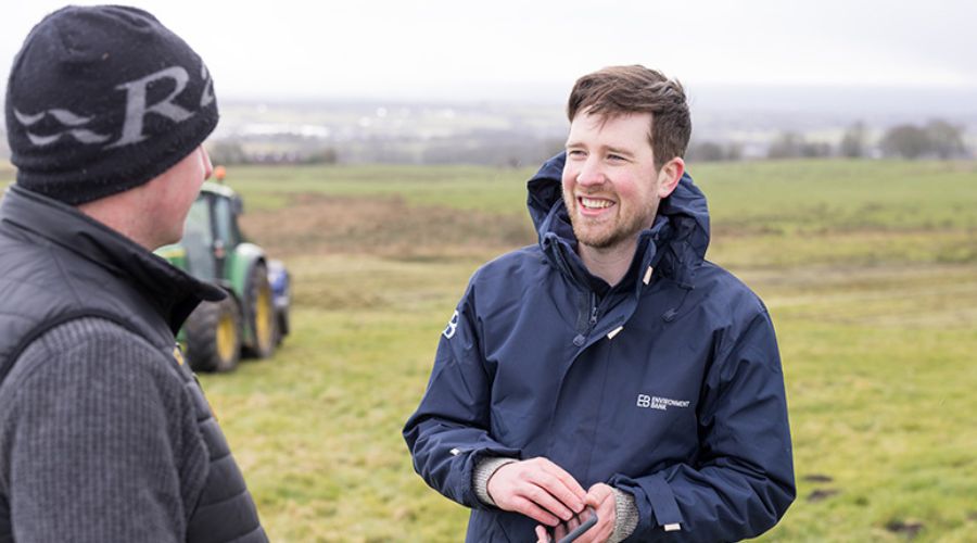 Environment Bank ecologist, Rob Wreglesworth