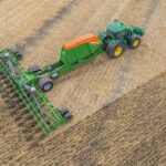 Drilling a farmer's field with Amazone drills