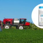 Adama Maxentis product with sprayer in field