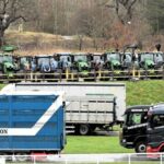 More than 200 tractors gathered on the Royal Welsh Showground to outline effects of government’s inheritance tax plans on rural economy.