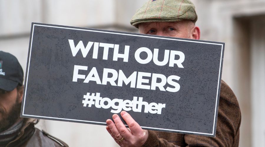 The farming community has responded to yesterday’s farmers’ protest in Buckinghamshire while PM Starmer's visit.