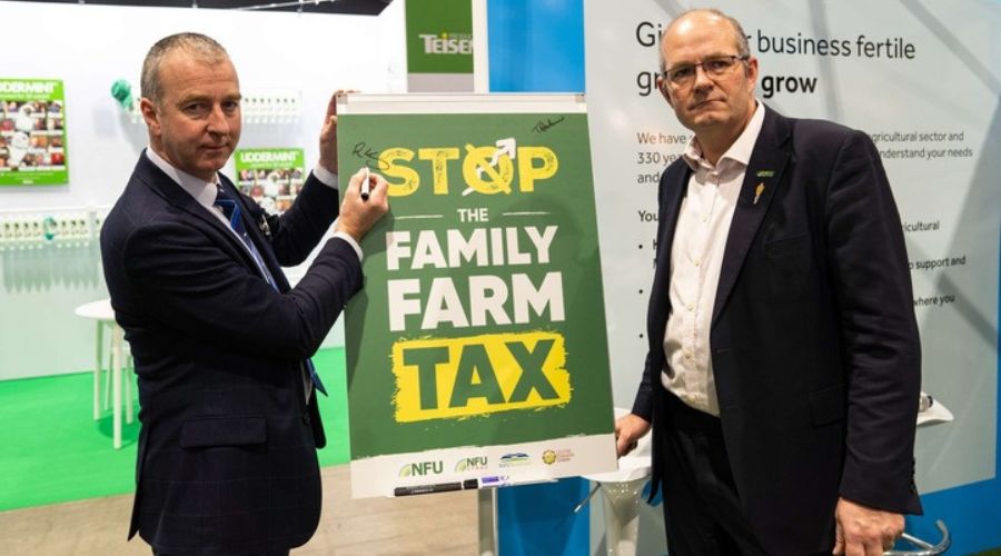 The food manufacturing industry joined forces with British farmers to urge Treasury to rethink changes to inheritance tax.