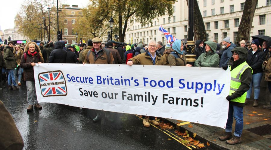 The Amnesty March has taken place on Pancake Day, 4th March, with farmers showcasing their dissatisfaction with changes to IHT.