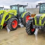 Claas unveiled completely new additions to its lower horsepower Axos tractor line-up. David Williams tried them out.