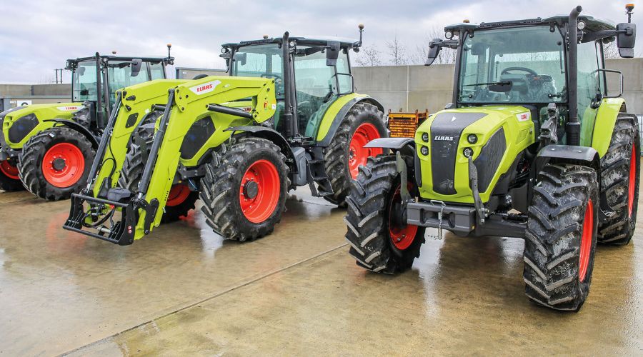 Claas unveiled completely new additions to its lower horsepower Axos tractor line-up. David Williams tried them out.