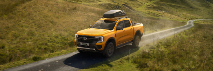 Ford Ranger Yellow pickup