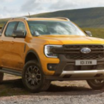 Ford Ranger Yellow pickup